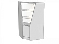 Витрина угловая внутренняя Витрина Плюс Д10ВУВ-700х700х1250 Витрина угловая внутренняя Витрина Плюс Д10ВУВ-700х700х1250