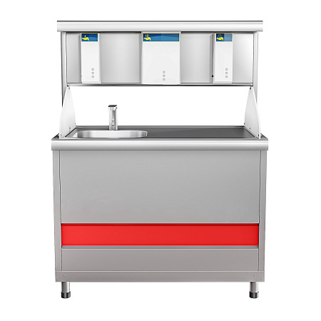 Прилавок-витрина для дезинфекции рук Abat ПВДР-70КМ Прилавок-витрина для дезинфекции рук Abat ПВДР-70КМ