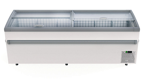 Морозильная бонета Bonvini BFG 2100 PH с гнутым стеклом Push Up Морозильная бонета Bonvini BFG 2100 PH с гнутым стеклом Push Up
