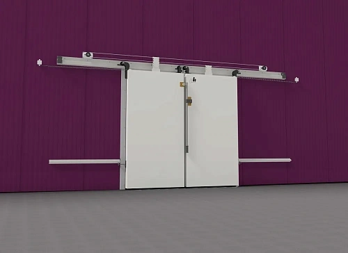 Откатные двустворчатые холодильные двери (ОДД) ПрофХолод Откатные двустворчатые холодильные двери (ОДД) ПрофХолод