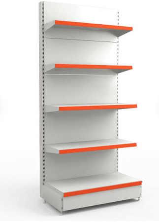 Стеллаж пристенный Евромаркет ПС001 Стеллаж пристенный Евромаркет ПС001