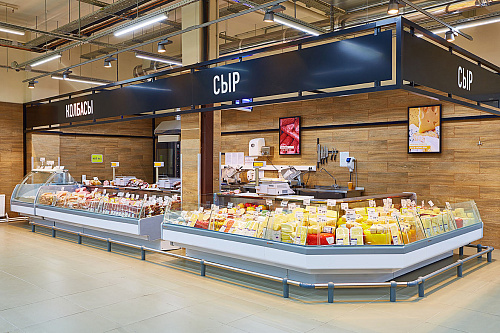 Холодильные витрины Brandford Aurora 375 рыба на льду self Холодильные витрины Brandford Aurora 375 рыба на льду self