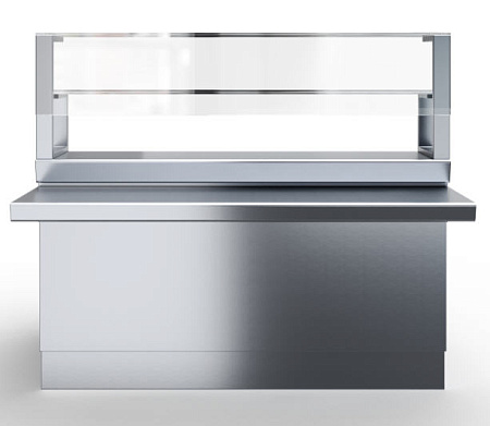 Прилавок нейтральный 1120 с двумя полками Rada GASTRO-LINE Прилавок нейтральный 1120 с двумя полками Rada GASTRO-LINE