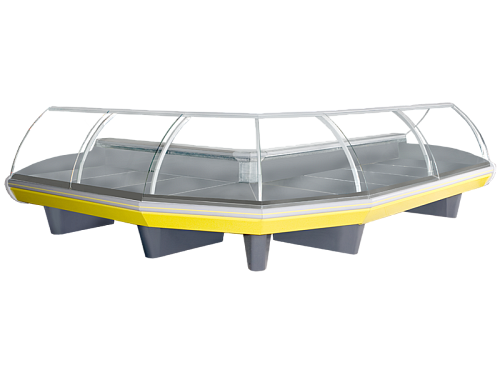 Холодильная витрина Enteco master НЕМИГА LUX УВ 90 ВС Self угловая Холодильная витрина Enteco master НЕМИГА LUX УВ 90 ВС Self угловая