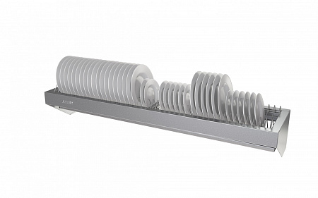 Полка кухонная для тарелок Атеси Стандарт ПКТ-С-1200.300-02 (ПКТ-1200) Полка кухонная для тарелок Атеси Стандарт ПКТ-С-1200.300-02 (ПКТ-1200)